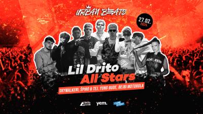Image Urban Beats: Lil Drito All Stars u Rijeci w/ Skywalkeri, Špiro &  Tej, Yung Bude & Bejbi Motorola!