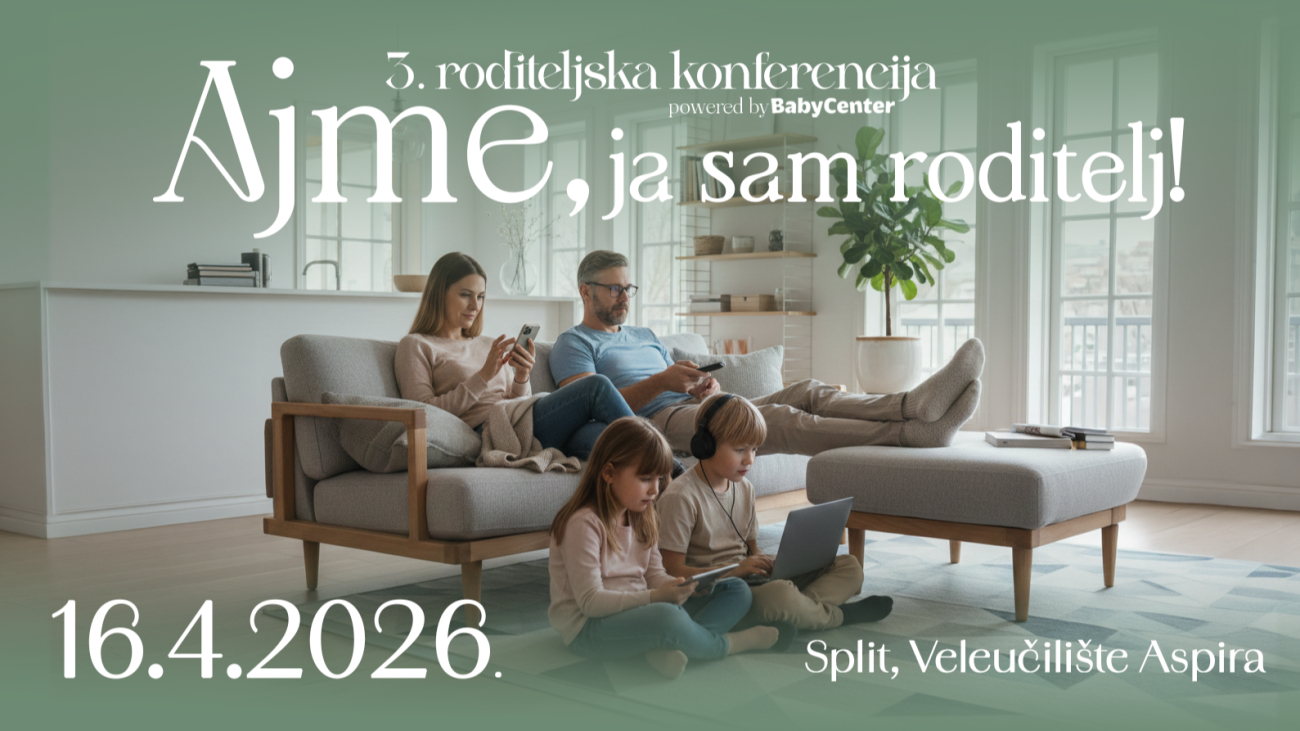 Ajme, ja sam roditelj! – 3. roditeljska konferencija u Splitu