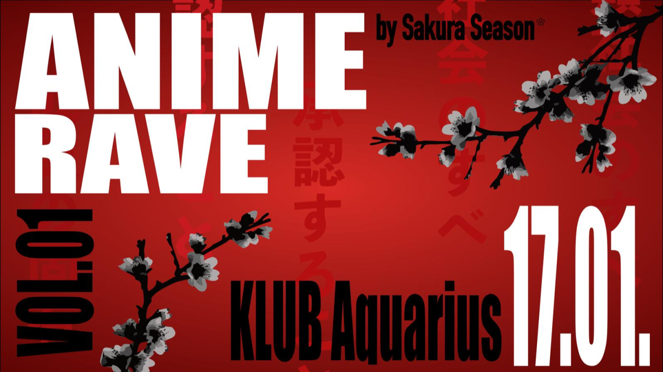 Ulaznice za : ANIME RAVE NIGHT u Zagrebu! 2026 | CoreEvent