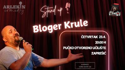 Image Bloger Krule Stand Up @Zaprešić