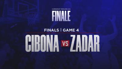 Image Cibona vs. Zadar | SuperSport Premijer liga, Playoff finale | 4. utakmica