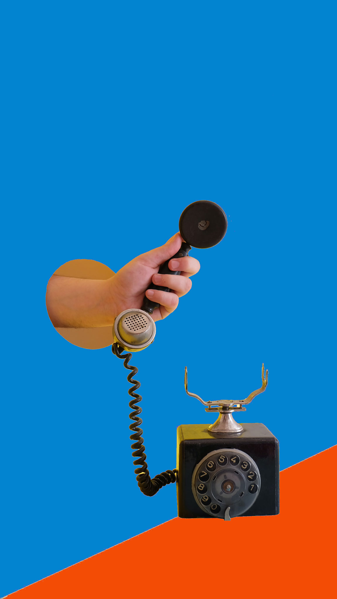 Old telephone