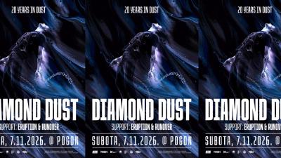 Image Diamond Dust - "20 Years In Dust", gosti: Eruption i Runover