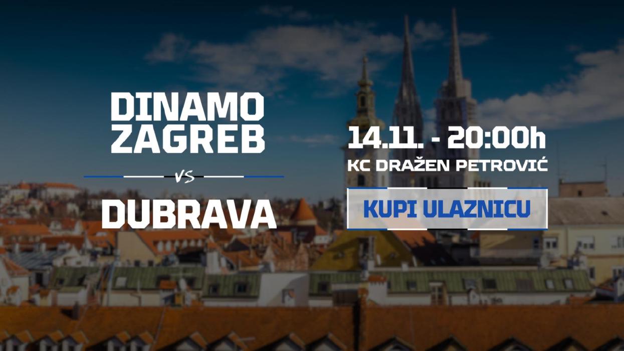 Dinamo Zagreb - Dubrava u KC Dražen Petrović