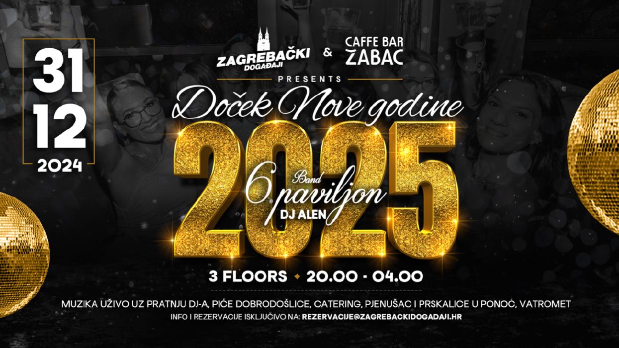 Image DOČEK NOVE GODINE 2025. - ZAGREB EVENTS & ŽABAC ZAGREB