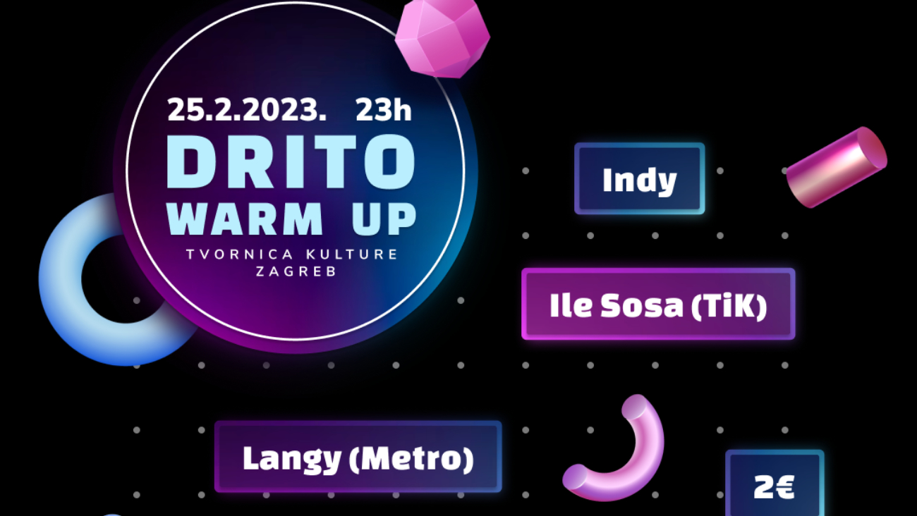 Image Drito warm up u Tvornici