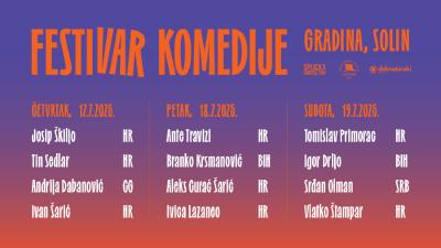 Image FESTIVAR KOMEDIJE '25