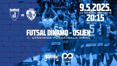 Image FUTSAL DINAMO - OSIJEK - 1. UTAKMICA POLUFINALA