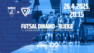 Image FUTSAL DINAMO - RIJEKA - 1. UTAKMICA ČETVRTFINALA