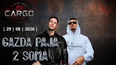 Image Gazda Paja & 2 Soma @ Ex Cargo club Pula