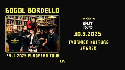 Image GOGOL BORDELLO – Fall 2025 European Tour