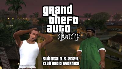 Image Grand Theft Auto Party @KlubRadioTvornica