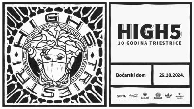 Image HIGH5 U BOĆARSKOM DOMU - 10 GODINA TRIESTRICE