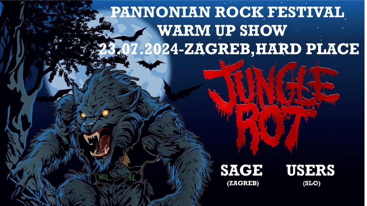Image JUNGLE ROT / Pannonian Rock Festival WARM UP SHOW