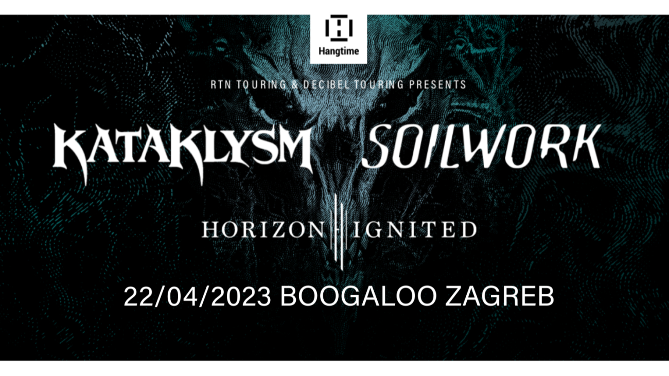 Image Kataklysm i Soilwork u Zagrebu! Posebni gosti: Horizon Ignited!