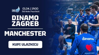 Image KK DINAMO ZAGREB - MANCHESTER BASKETBALL
