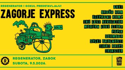 Image KONCERT: Zagorje Express vol. 4 @Regenerator, Zabok