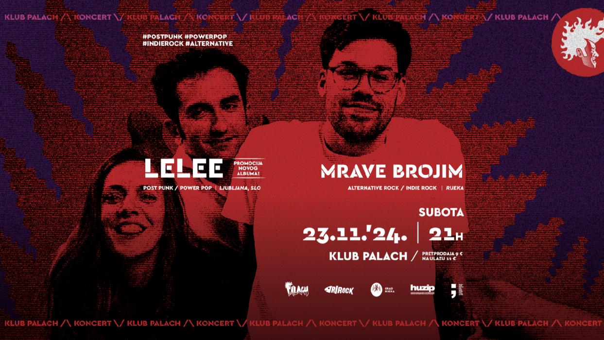 Image Lelee promocija albuma & Mrave Brojim @ KLUB PALACH