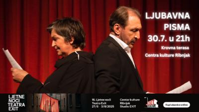 Image LJUBAVNA PISMA - 16. Ljetne noći Teatra EXIT
