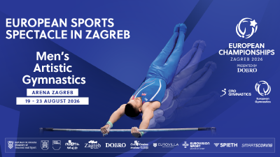 Image European Championships in Men's Artistic Gymnastics - Zagreb 2026