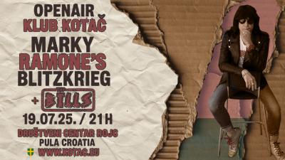 Image MARKY RAMONE'S BLITZKRIEG + The Bills