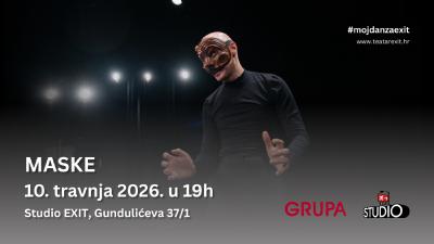 Image MASKE - 10.4.2026., Studio EXIT