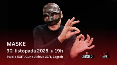 Image MASKE - 30.10.2025., Studio EXIT