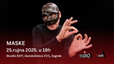 Image MASKE - 25.9.2025., Studio EXIT