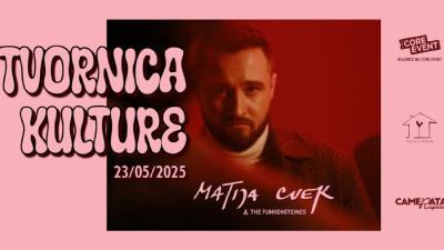 Image Matija Cvek & The Funkensteins u TVORNICI KULTURE