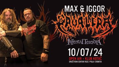 Image MAX & IGGOR CAVALERA + Infernal Tenebra
