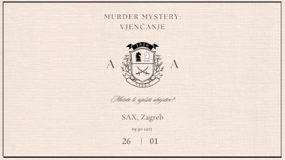 Image Murder Mystery: Vjenčanje (18+)