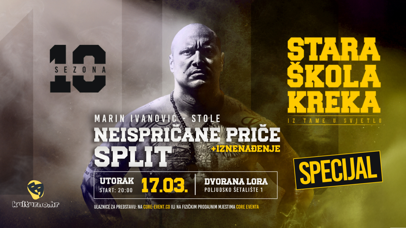 Tickets for : NEISPRIČANE PRIČE - DVORANA LORA, SPLIT - STARA ŠKOLA ...
