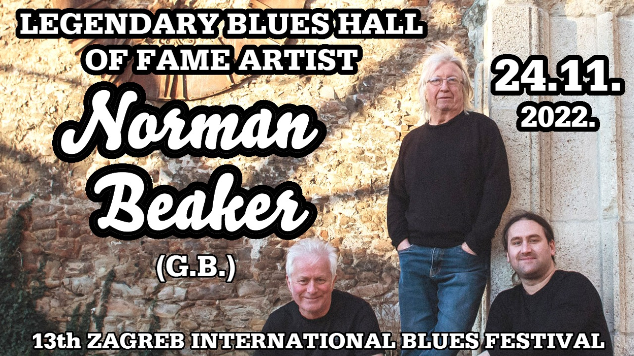 Image NORMAN BEAKER (G.B.) BLUES HALL OF FAME ARTIST
