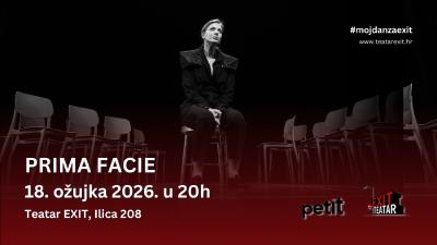 Image PRIMA FACIE - 18.3.2026. Teatar EXIT