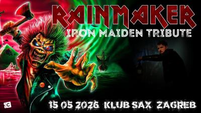 Image RAINMAKER - IRON MAIDEN TRIBUTE @ KLUB SAX! ZAGREB