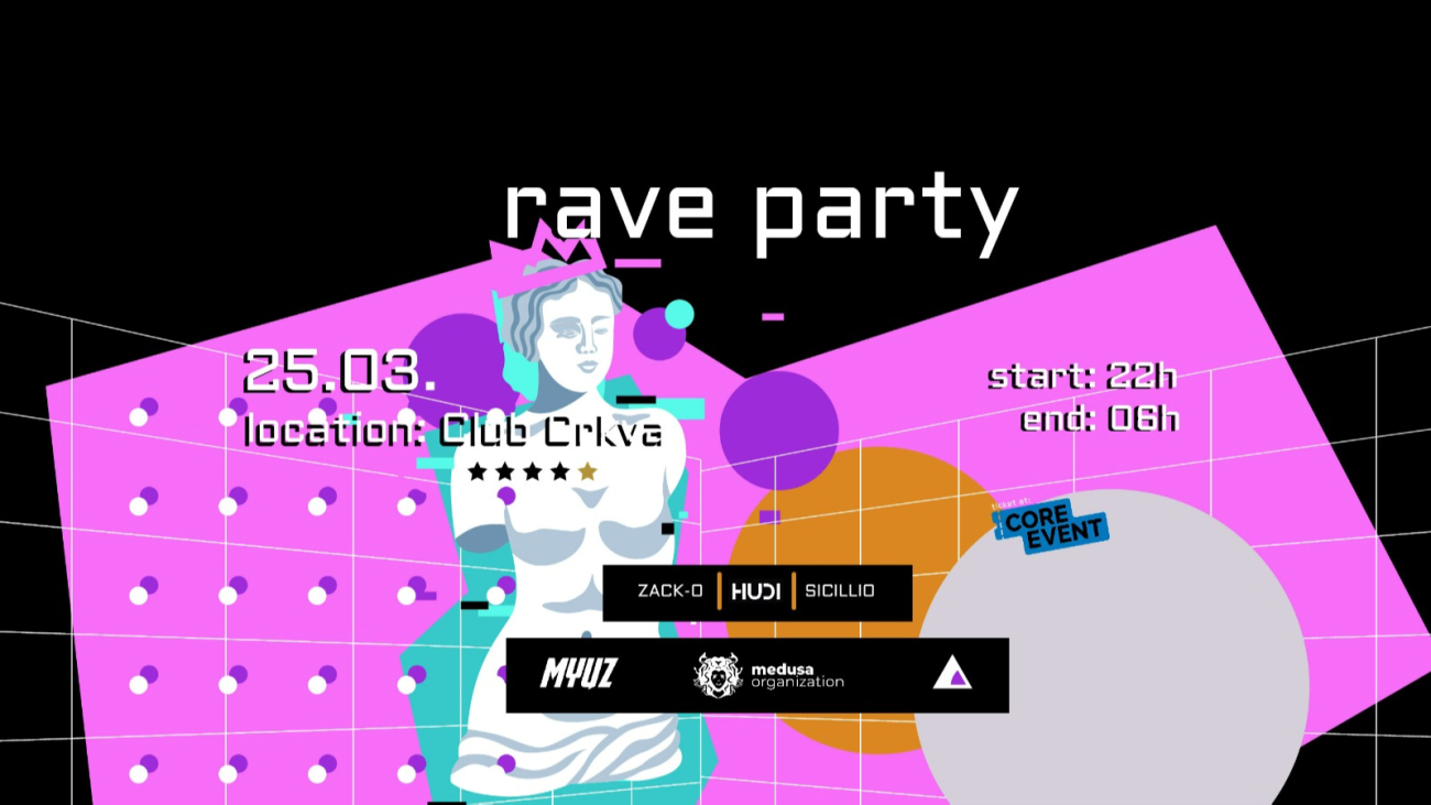 Image Rave party by Medusa