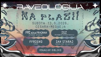 Image RAVEOLOGIJA... NA PLAŽI! vol.4 @ Cesara, Medveja