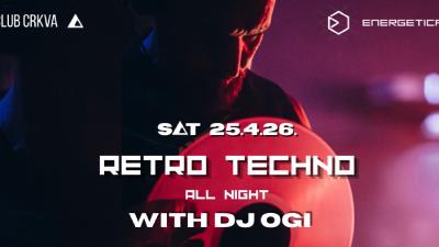 Image RETRO TECHNO All Night with DJ OGI