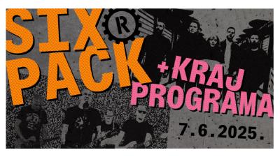 Image SIX PACK & KRAJ PROGRAMA @ REGENERATOR, ZABOK