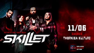 Image SKILLET. Revolution tour 2025!