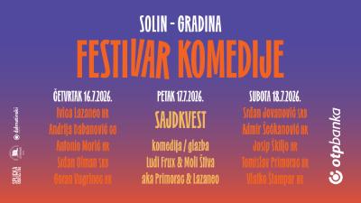 Image SOLIN: FESTIVAR KOMEDIJE '26