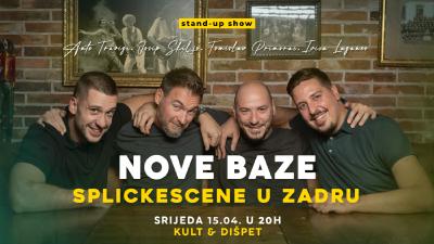 Image SplickaScena u Zadru: "Nove baze - standup show"