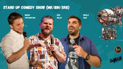 Image Regionalni stand up (Mk/BiH/Srb) @Zeppelin, Bjelovar