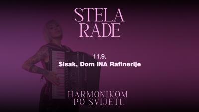 Image Stela Rade "Harmonikom po svijetu" - Sisak