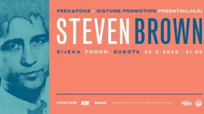 Image Steven Brown (Tuxedomoon) u Rijeci!