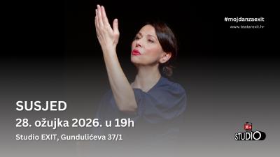 Image SUSJED - 28.3.2026., Studio EXIT