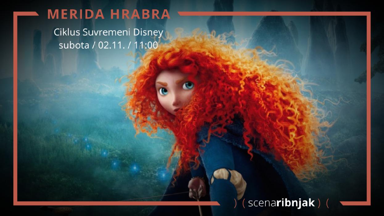 Image Suvremeni Disney: MERIDA HRABRA