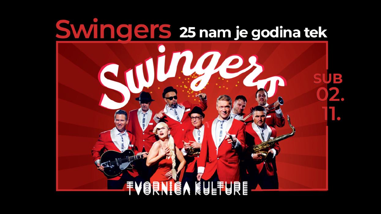 Image SWINGERS u Tvornici kulture: "25 nam je godina tek"