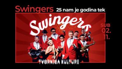 Image SWINGERS u Tvornici kulture: "25 nam je godina tek"