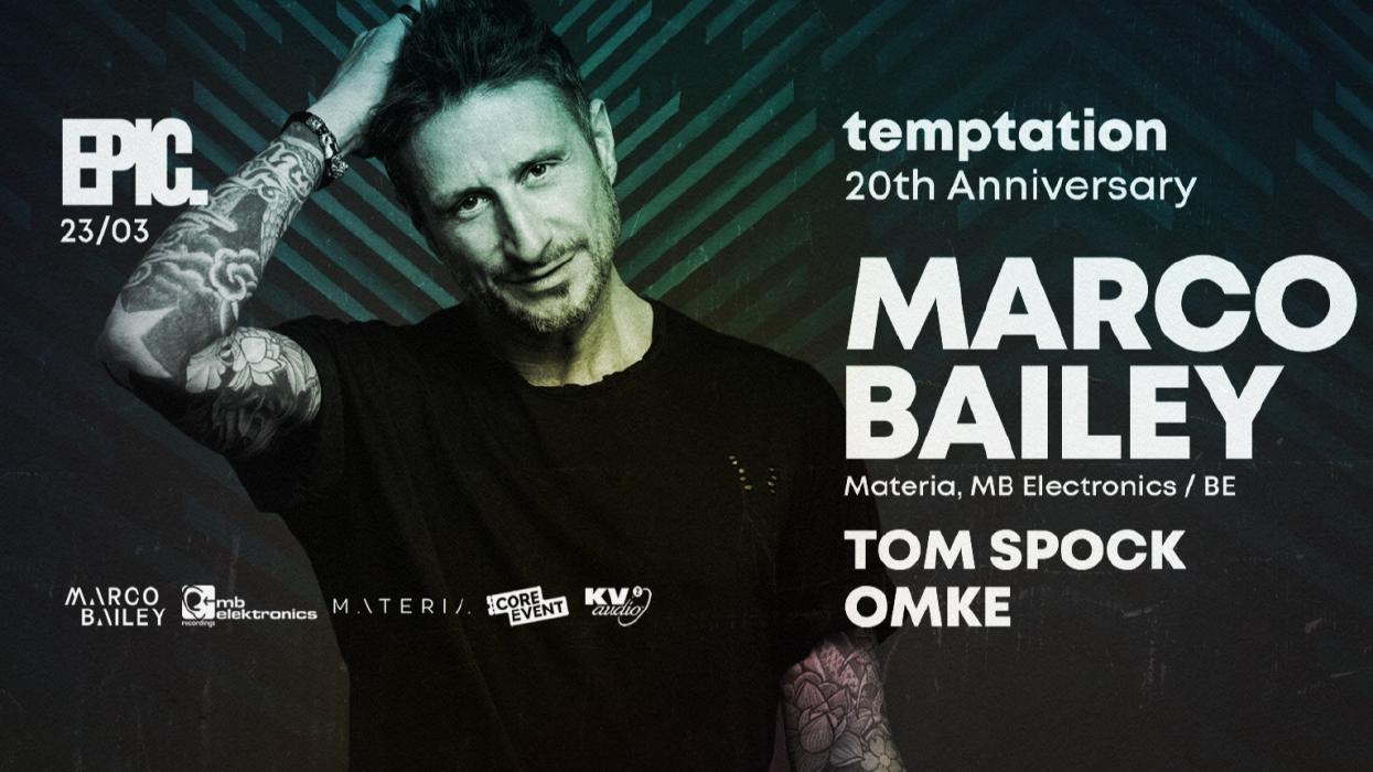 Image Temptation 20th Anniversary with MARCO BAILEY